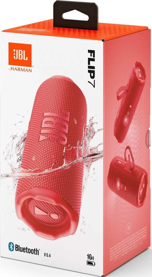 Портативная акустика JBL Flip 7 (красный)