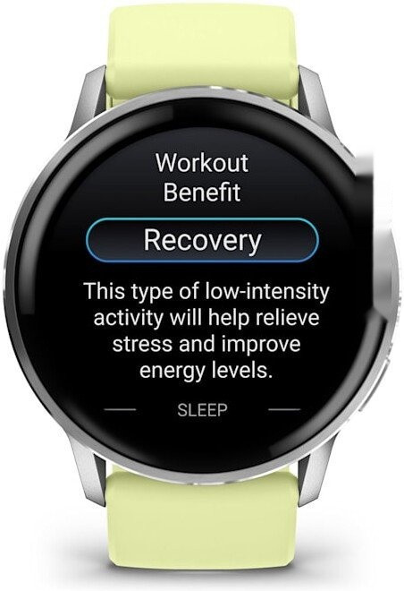 Умные часы Garmin Venu 4 45 мм (серебристый/желтый)