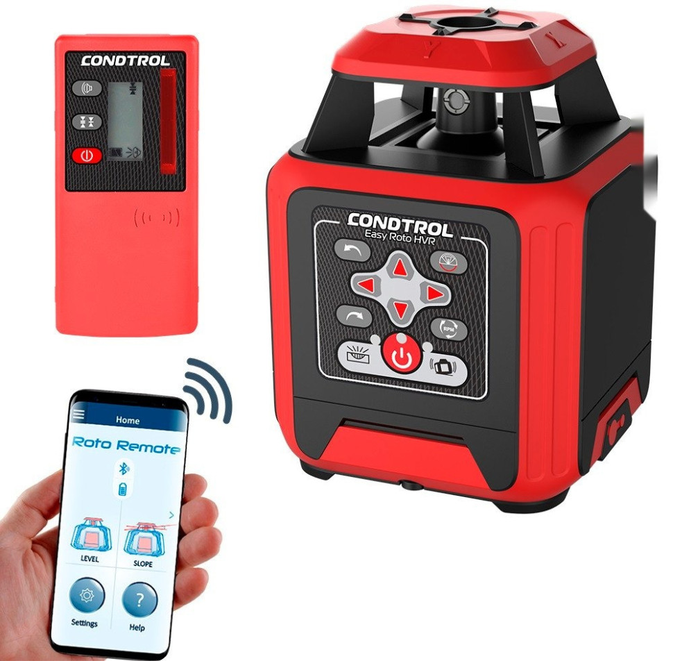 Лазерный нивелир Condtrol Easy Roto HVR