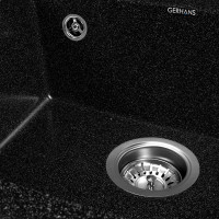 Кухонная мойка Gerhans A11 (черный)