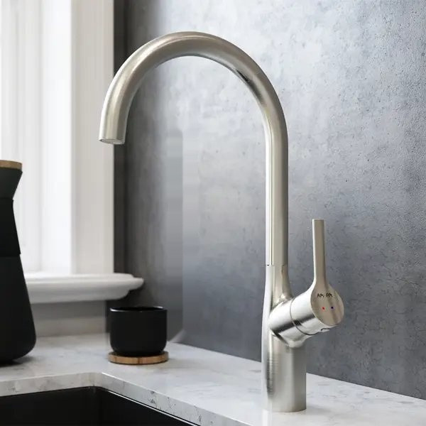 Кухонная мойка Saniteco 4848 + Spike F9S07011 (сатин, с сифоном, дозатором и коландером)