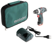 Дрель-шуруповерт Metabo PowerMaxx BS 600079500 (с 1-м АКБ и сумкой)