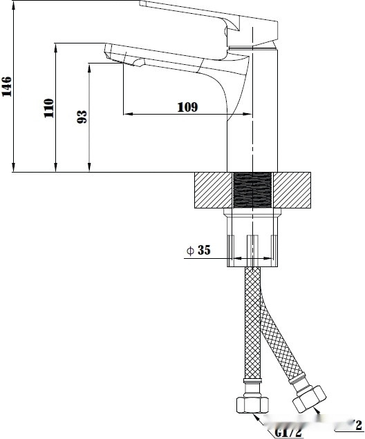 Смеситель ESKO Singapore SI 26