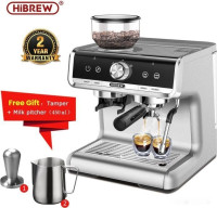 Рожковая кофеварка Hibrew H7 (серебристый)