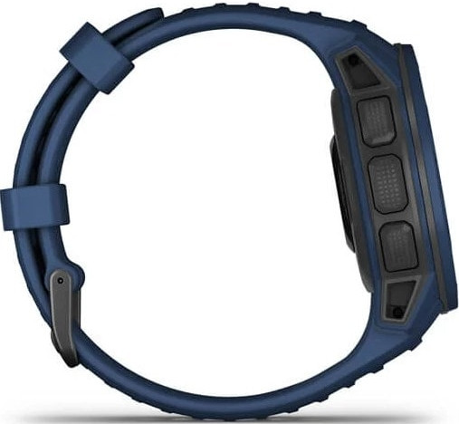 Умные часы Garmin Instinct Solar (голубой прилив)