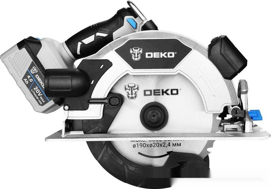 Дисковая (циркулярная) пила Deko CS20 PRO 084-1157 (с 1-им АКБ)