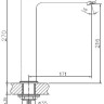 Смеситель Haiba HB11505-8 (белый/хром)