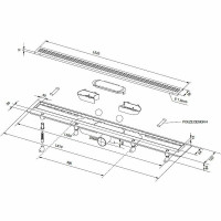 Трап для душа Plast Brno Design SZA1550