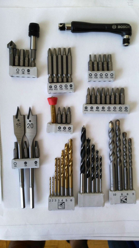 Набор оснастки Bosch 2608P00233 (49 предметов)
