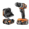 Ударная дрель-шуруповерт AEG Powertools BSB 18SBL-202C 4935478455 (с 2-мя АКБ, кейс)