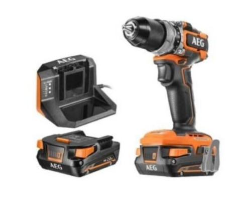Ударная дрель-шуруповерт AEG Powertools BSB 18SBL-202C 4935478455 (с 2-мя АКБ, кейс)