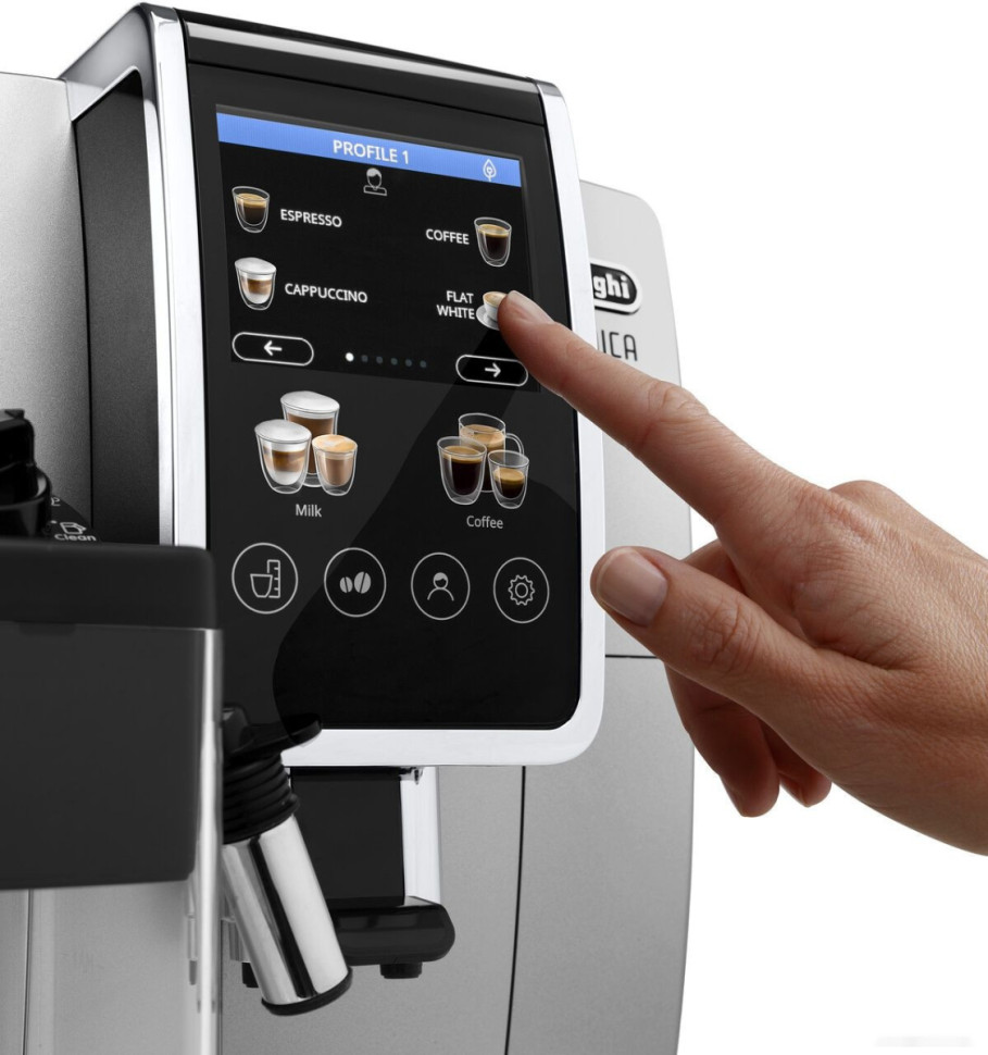 Кофемашина Delonghi Dinamica Plus ECAM380.85.SB Кофемашина Delonghi Dinamica Plus ECAM380.85.SB