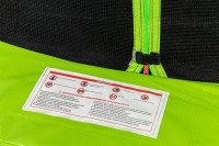 Батут Alpin Sky 10ft - 312 см с защитной сеткой и лестницей