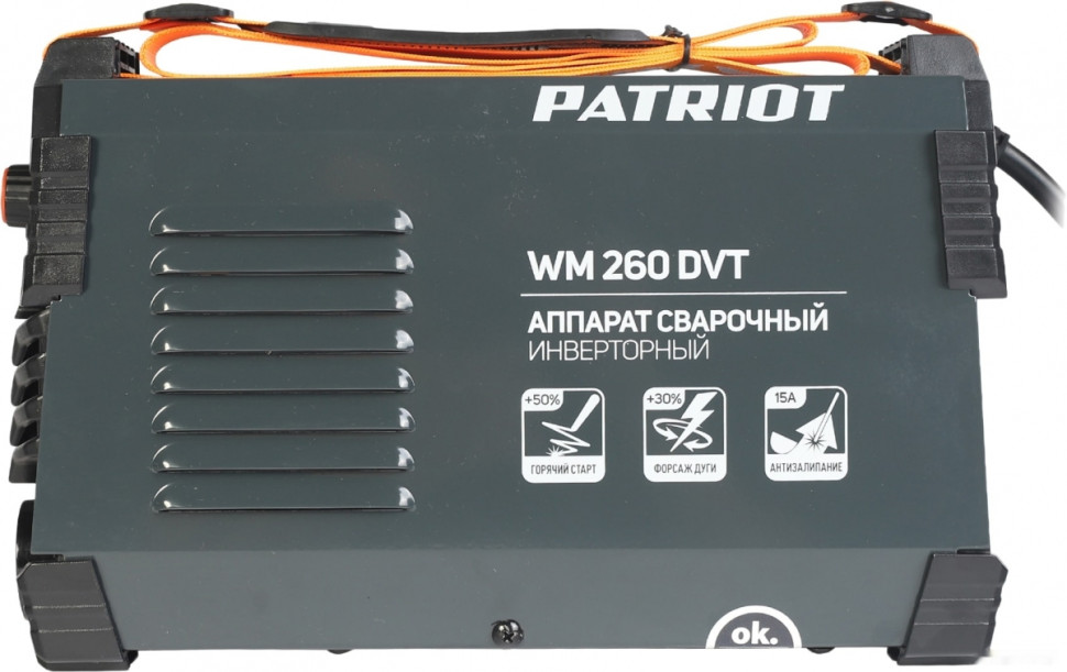 Сварочный инвертор Patriot WM 260DVT