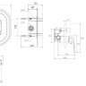 Смеситель Ravak Rosa RS 065.00 + R-box