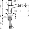 Смеситель Hansgrohe Metropol Classic 31320090 (хром/золото)