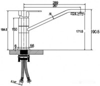 Смеситель Kaiser Sonat 34133