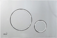 Панель смыва Alcaplast M772 (хром матовый/хром глянцевый)