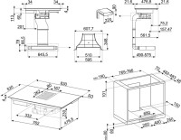 Варочная панель Smeg HOBD482D
