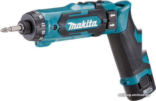 Электроотвертка Makita DF012DSE (с 2-мя АКБ, кейс)