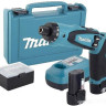 Электроотвертка Makita DF012DSE (с 2-мя АКБ, кейс)