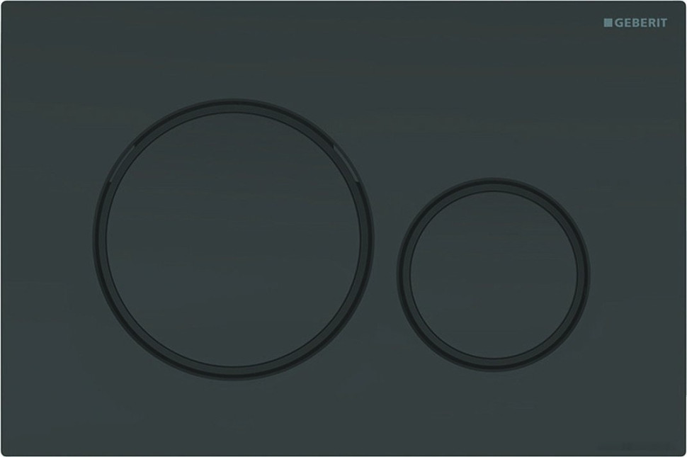 Панель смыва Geberit Sigma 20 115.882.DW.1 (черный матовый)