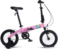 Детский велосипед Maxiscoo S007 Стандарт 2024 (розовый)