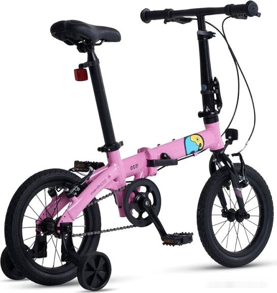 Детский велосипед Maxiscoo S007 Стандарт 2024 (розовый)