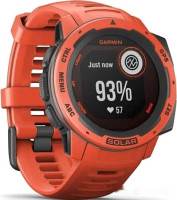 Умные часы Garmin Instinct Solar (красное пламя)