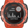 Умные часы Garmin Instinct Solar (красное пламя)