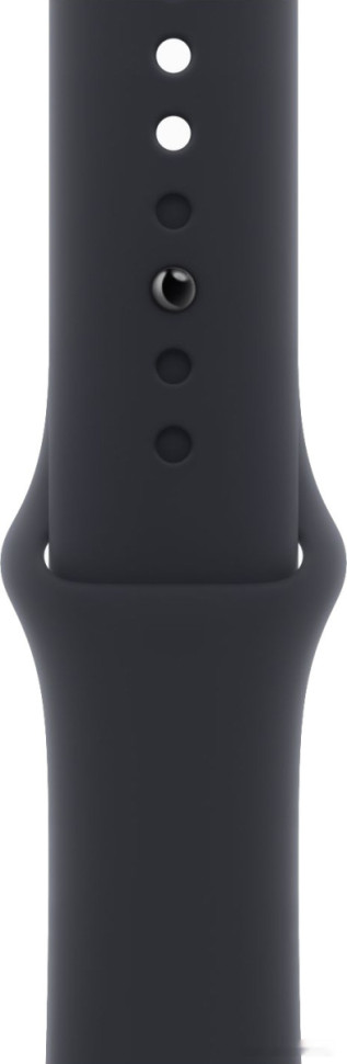 Умные часы Apple Watch Series 9 41 мм (алюминиевый корпус, полуночный/полуночный, спортивный силиконовый ремешок S/M)