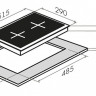 Варочная панель HOMSair HGG323GCBK