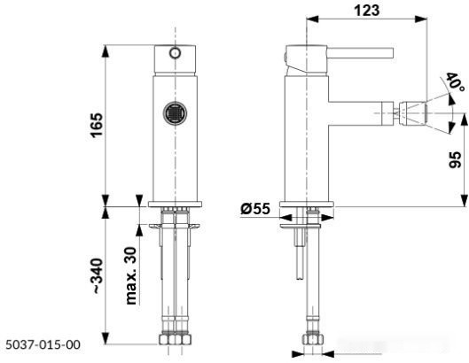 Смеситель Armatura Moza 5037-015-00