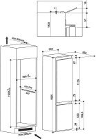 Холодильник с нижней морозильной камерой Hotpoint-Ariston B 20 A1 DV E