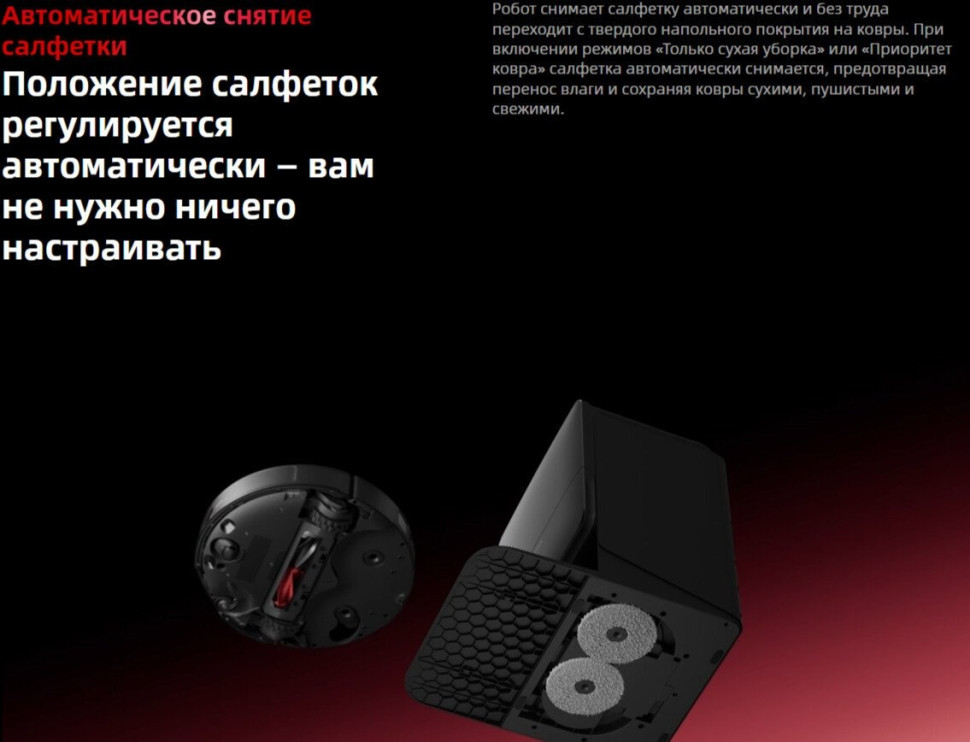 Робот-пылесос Roborock Saros 20 With RDS S20RD52-02 (черный)