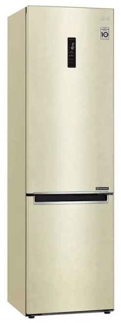 Холодильник с нижней морозильной камерой LG GA-B509MESL