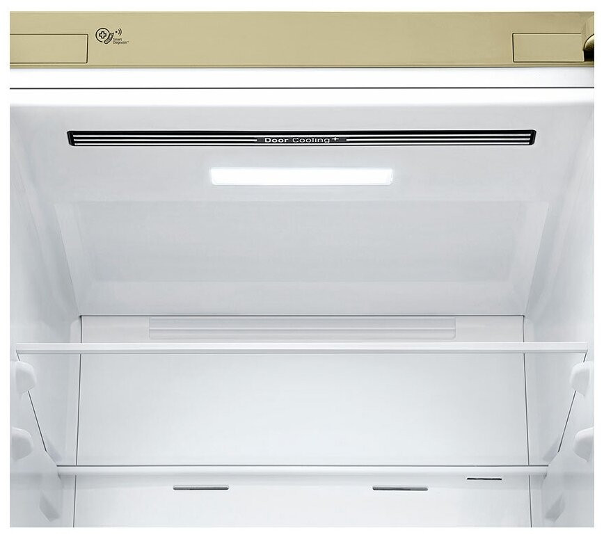 Холодильник с нижней морозильной камерой LG GA-B509MESL