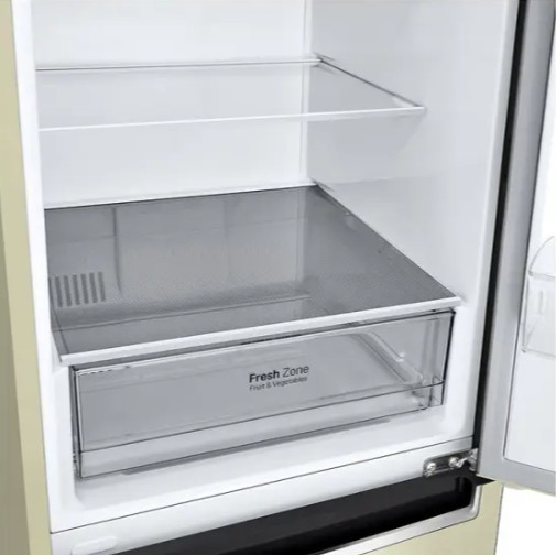 Холодильник с нижней морозильной камерой LG GA-B509MESL