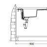 Кухонная мойка Alveus Formic 30 Steel-G04M (стальной)