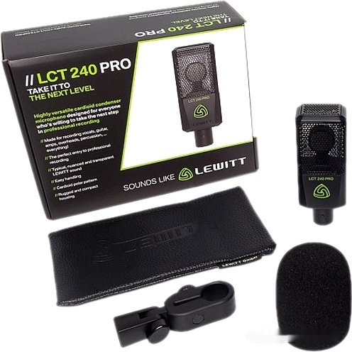 Проводной микрофон Lewitt LCT 240 PRO (черный)