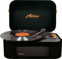 Виниловый проигрыватель Alive audio Stories (черный)