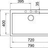 Кухонная мойка Elleci Quadra 130 K96 White