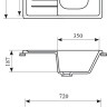 Кухонная мойка Gran-Stone GS-25 (песочный 302), модель устарела
