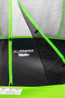 Батут Alpin Sky 12ft - 374 см с защитной сеткой и лестницей