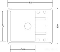Кухонная мойка Zorg Torino 62 (песчаный берег)