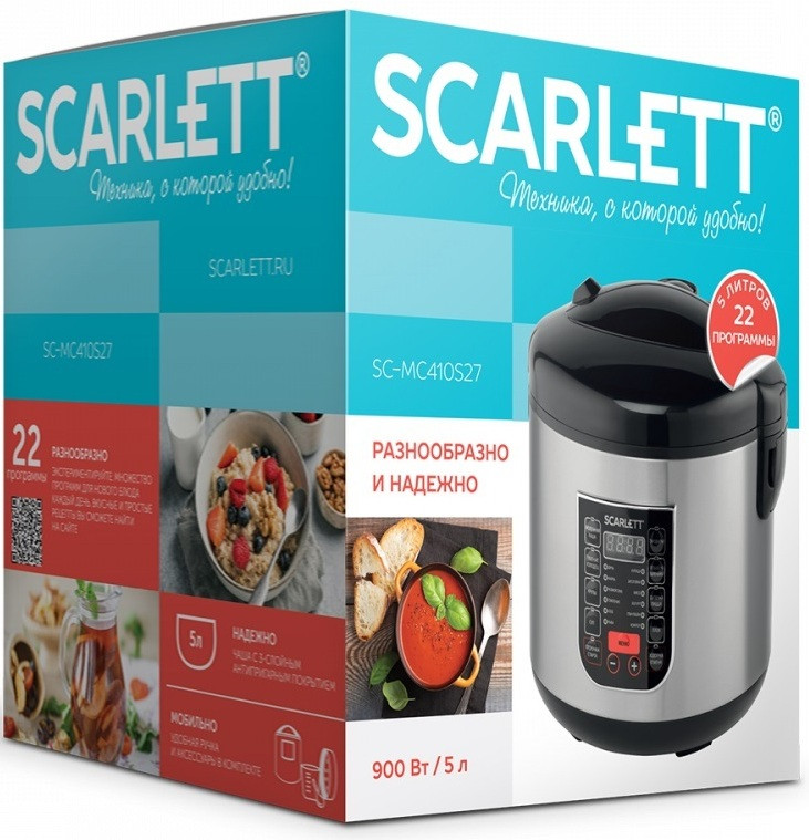 Мультиварка Scarlett SC-MC410S27
