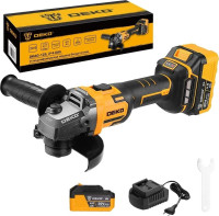 Угловая шлифмашина Deko DKAG-125 083-1064 (с 2-мя АКБ)