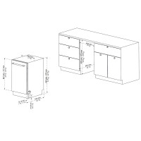 Посудомоечная машина Korting KDI 45488