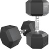 Гантель UnixFit DBHEX25 25 кг