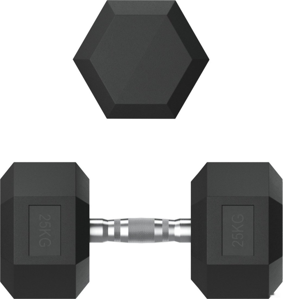 Гантель UnixFit DBHEX25 25 кг